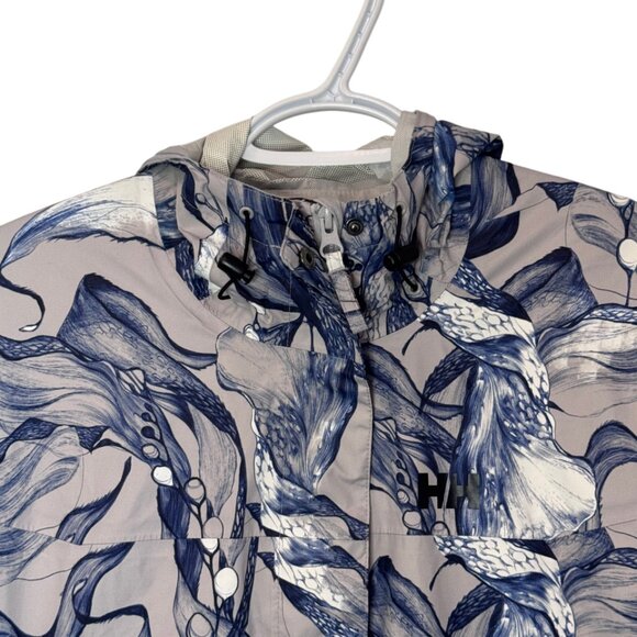 Helly Hansen grey/blue loke shell jacket size L - Picture 5 of 14